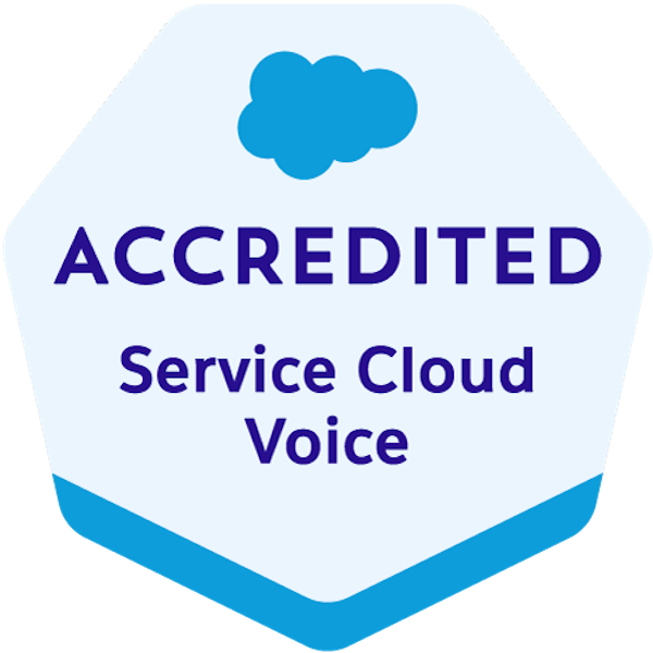 Service Cloud Voice Accredited Professional
